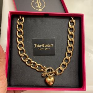 Juicy Couture Gold Pave Necklace
